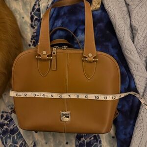 Dooney & Bourke Tan Leather Clutch